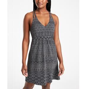 Athleta Knotted Nanda Dress Grey Asphalt